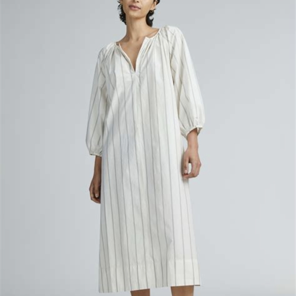 🆕 EVERLANE The Raglan Sleeve Poplin Dress